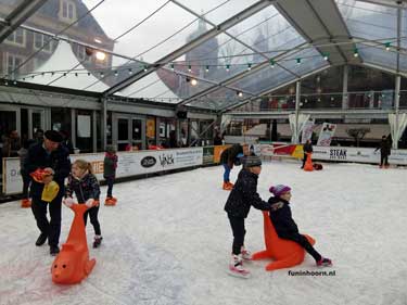 Kerstschaatsbaan